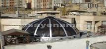 نورگیر-پوشش حیاط خلوت-پوشش پلی کربنات-انواع سقف کاذب