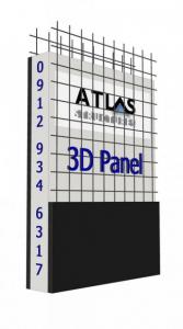 تولیدی دیوارسقف 3d panel تری دی پنل کرمانشاه ضد زلزله