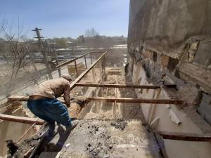 تخریب ساختمان در تهران بتنی کلنگی خاکبرداری و گودبرداری